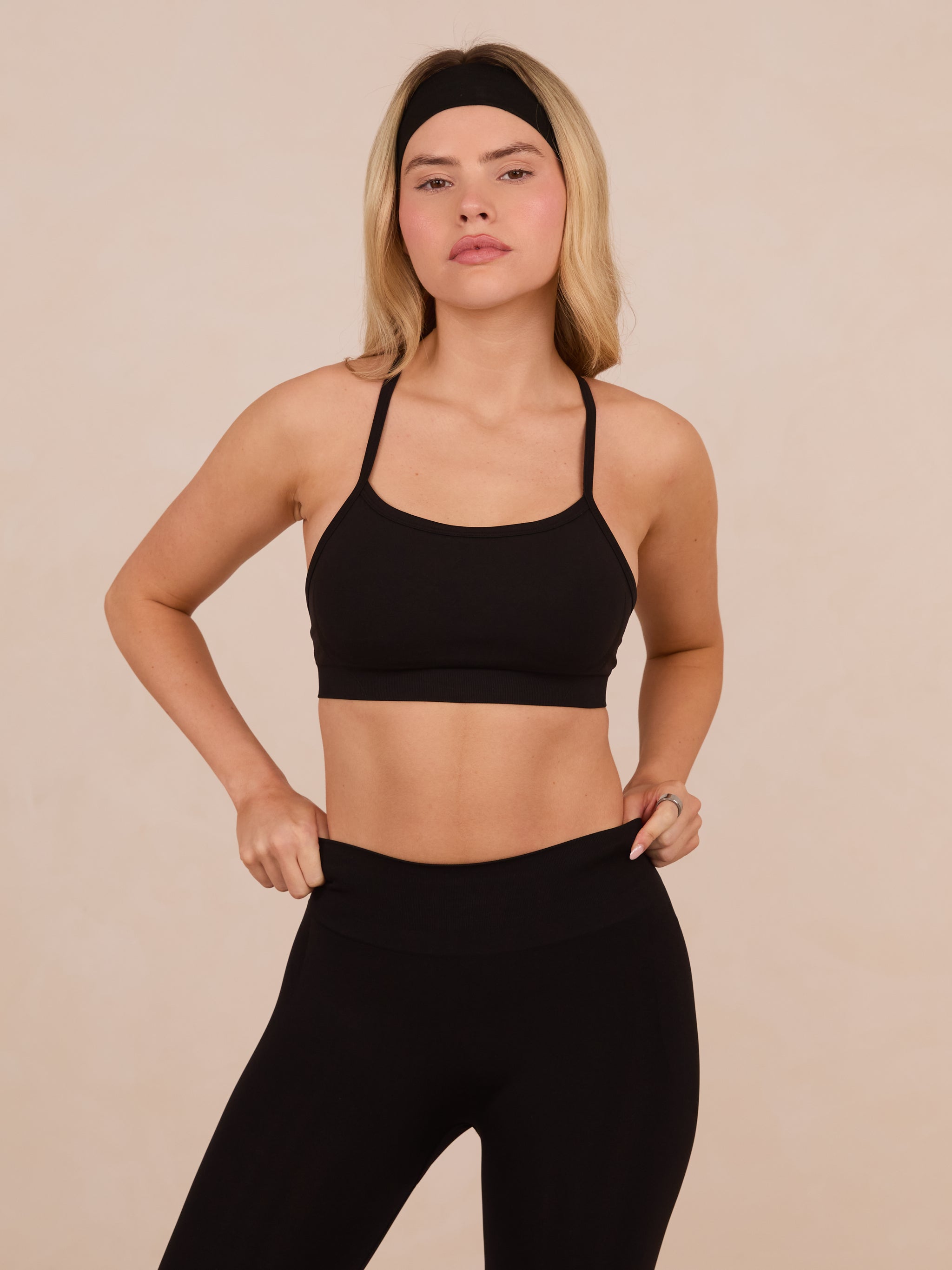 ELEVATE SEAMLESS OPEN BACK BRA